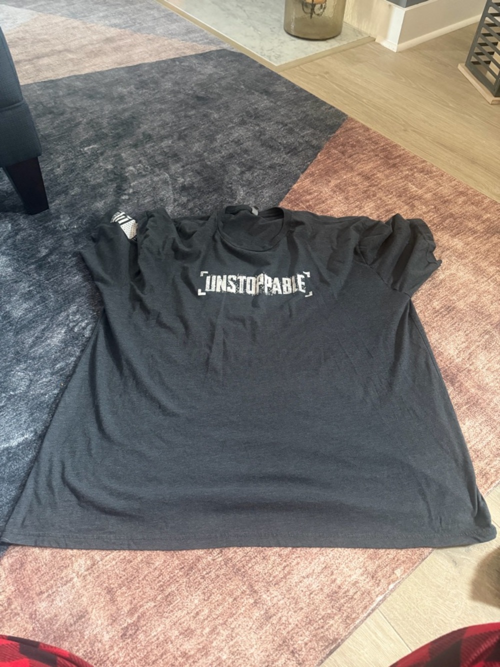 Black "UNSTOPPABLE" Graphic Tee